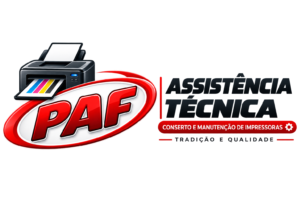Logo da PAF Assistência Técnica - conserto e manutenção de impressoras