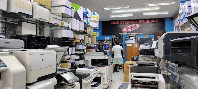 Estrutura da PAF Assistência Técnica em Santa Ifigênia, São Paulo